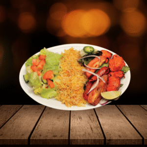 chicken and grill veggie